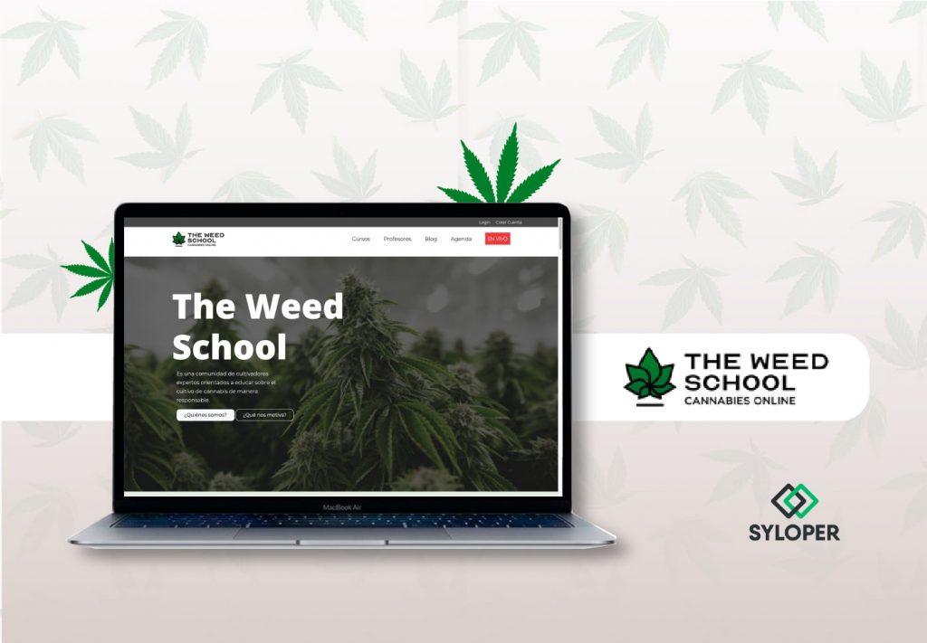 The Weed School - plataforma digital de aprendizaje sobre el cultivo de cannabis responsable